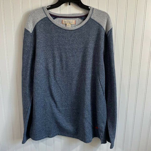 Tommy Bahama Other - Tommy Bahama Men's Large Blue Long Sleeve Crew Neck Sweatshirt